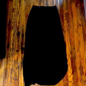 Long black skirt